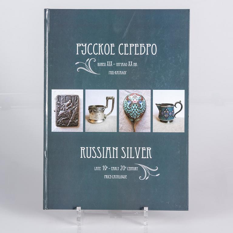 BOK / KATALOG, "Russian Silver Late 19th - early 20th century, Price-catalogue", S:t Petersburg 2010.