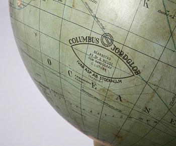JORDGLOB, 1900-tal. Columbus Jordglob.