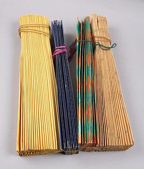 BORDSARMATUR, porslin, Blå stolen, sent 1900-tal.