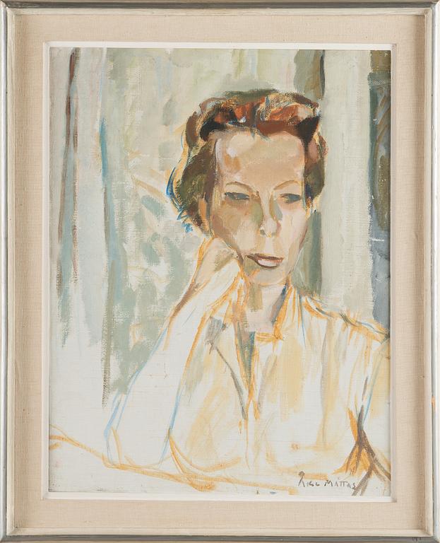 Åke Mattas, Kerttu Wiklundin muotokuva.