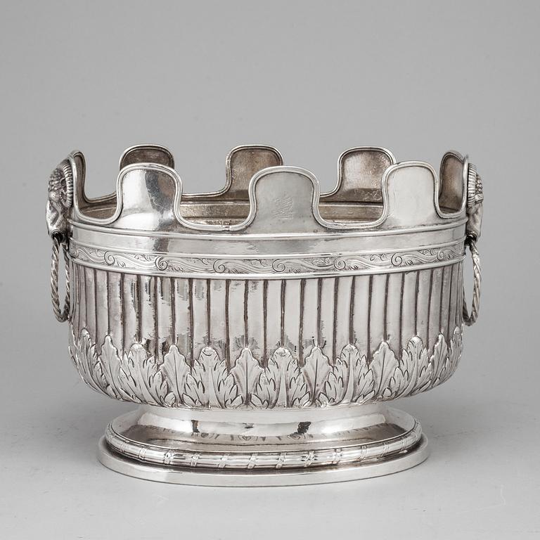 Glassköljare, pläter. Louis XVI-stil. 1800-tal.