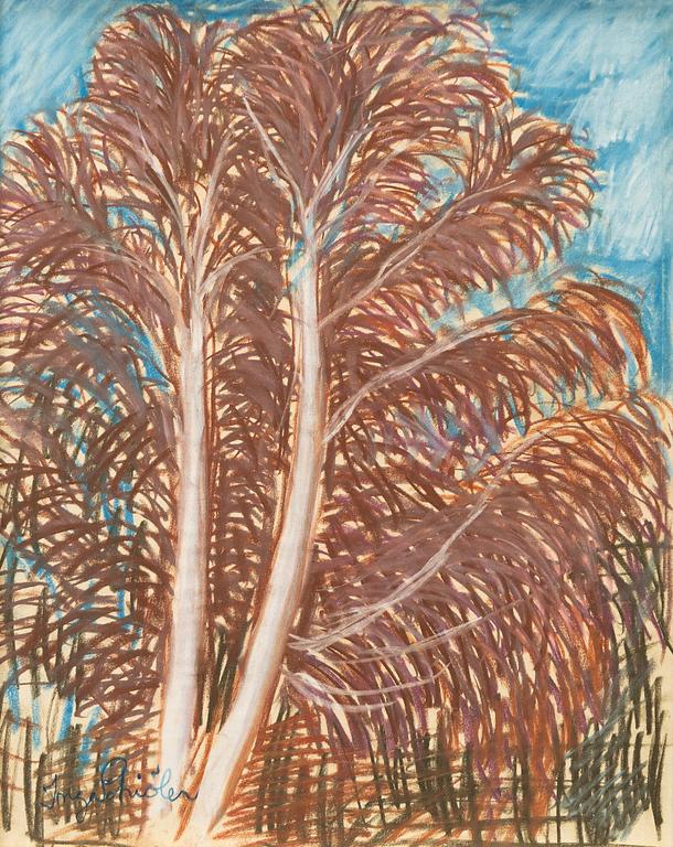 Inge Schiöler, Winter Trees.
