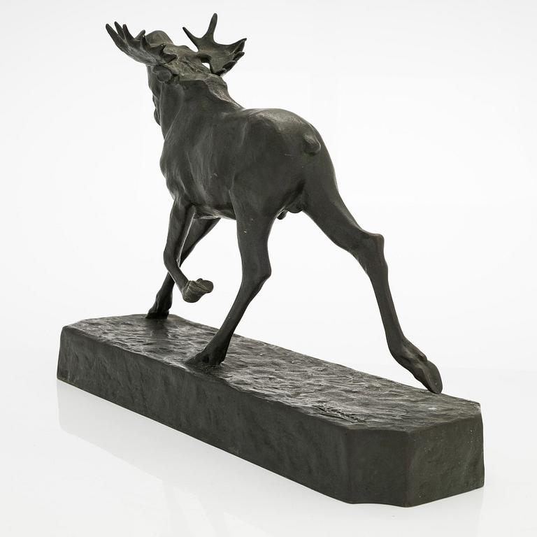 Eric Elenius, Springande älgtjur.