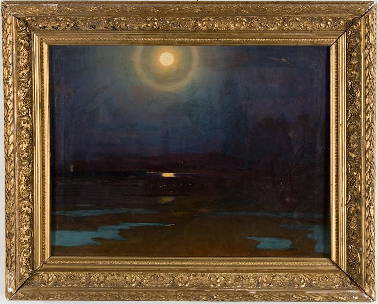 OSKAR BERGMAN, olja på duk, signerad och daterad 1903.