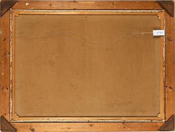 Gottfrid Kallstenius, Sommarlandskap med segelbåt.