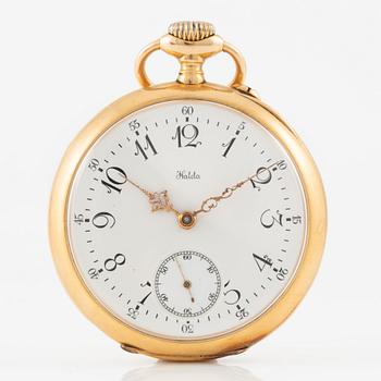 Halda, pocket watch, 50 mm.
