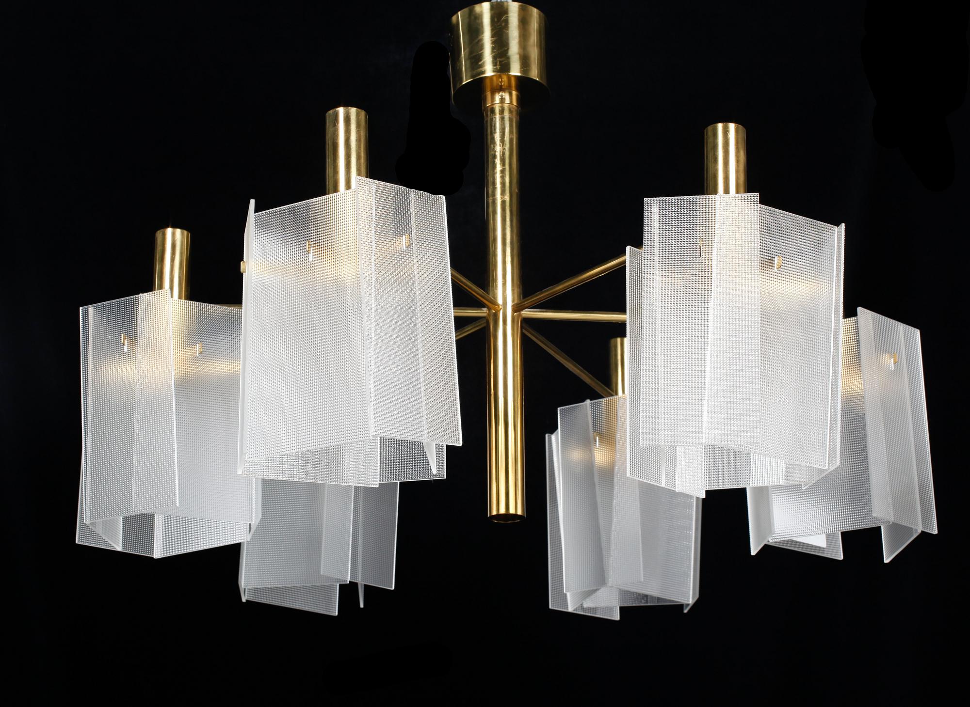 TAKLAMPA, Sverige, 1960-tal. Höjd 45 cm.