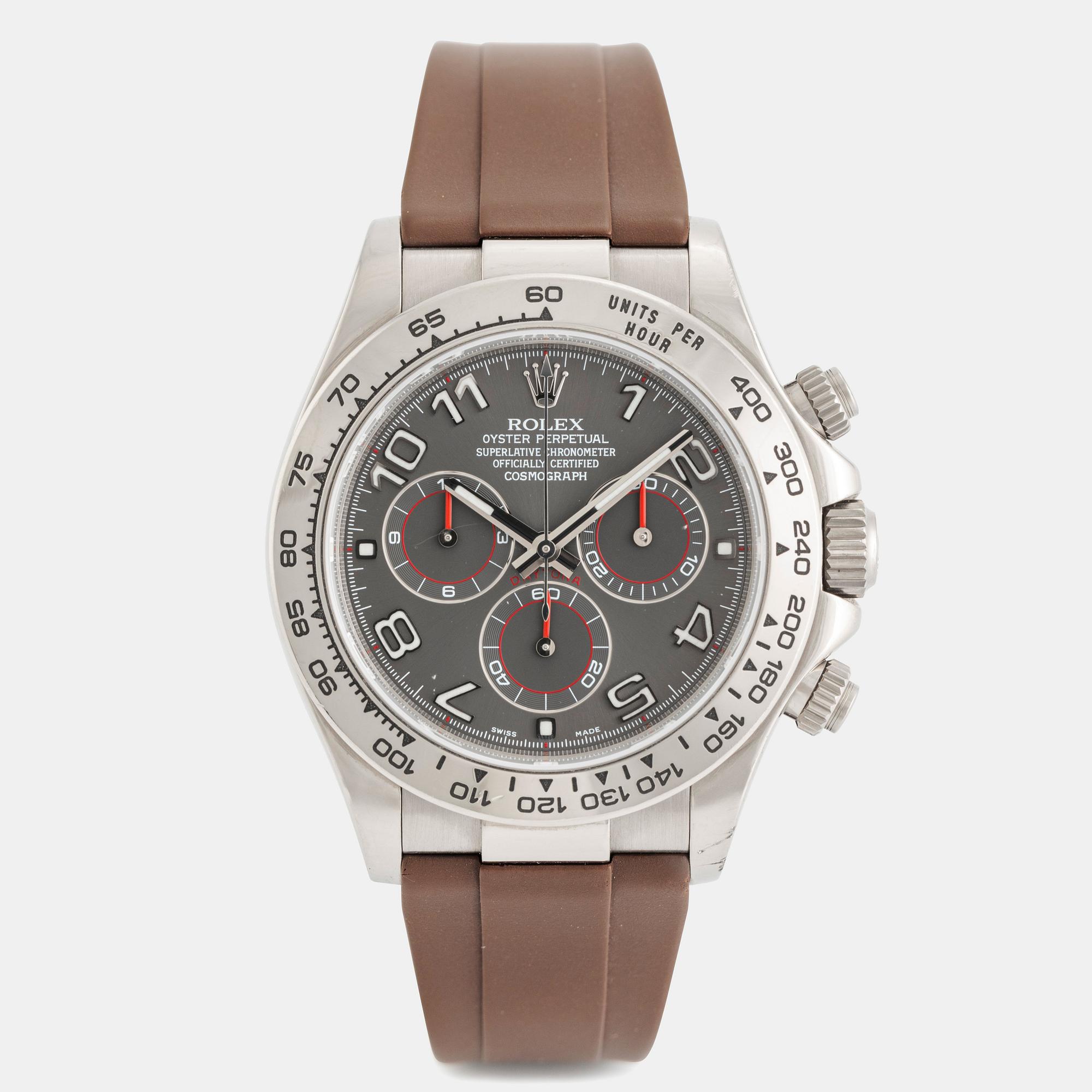 Rolex, Cosmograph, Daytona, "Grey Arabic Dial", kronograf, ca 2012.