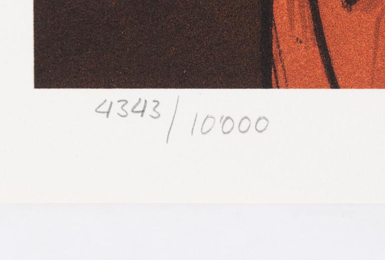 "Die Kunst der Graphik", suite comprising 6 prints, 1982, signed 4343/10000.