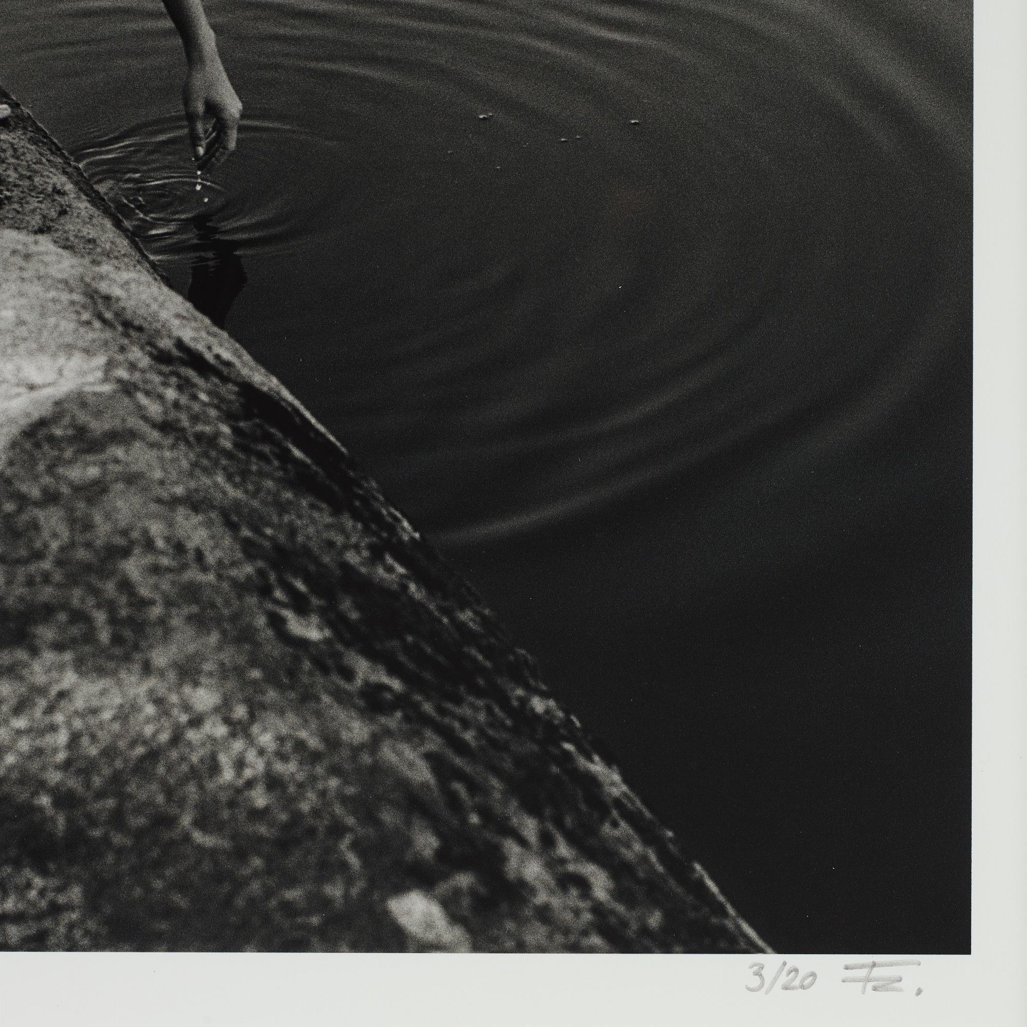 Tobias Regell, photograph signed and numbered 3/20.