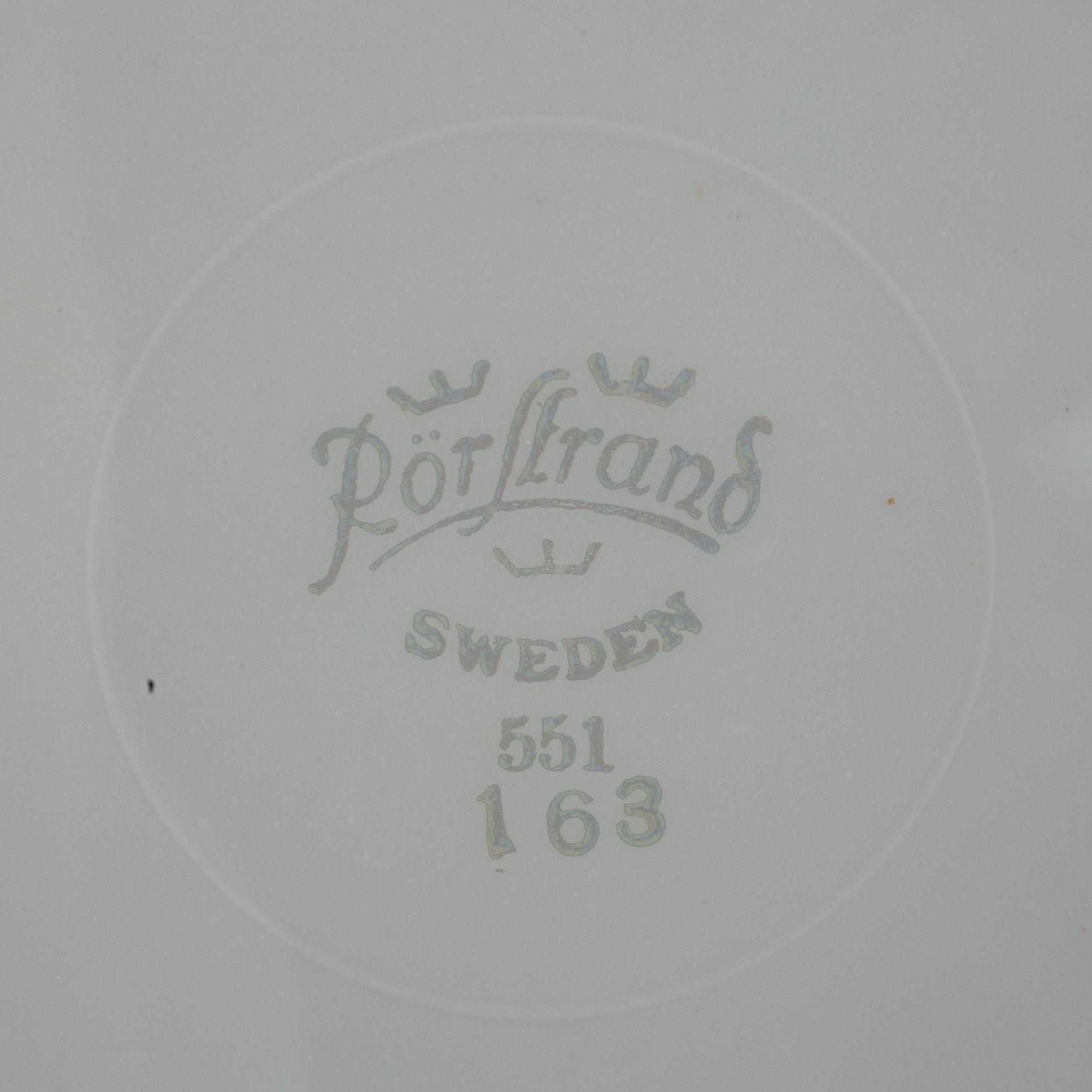 MATSERVIS, 96 delar, delar, porslin, "Swedish Grace", "Romeo" & "Drottningholm", Louise Adelborg, Rörstrand.