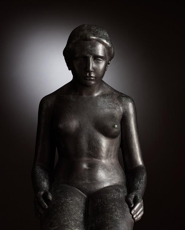 Aristide Maillol After, "Jeune fille agenouillée".