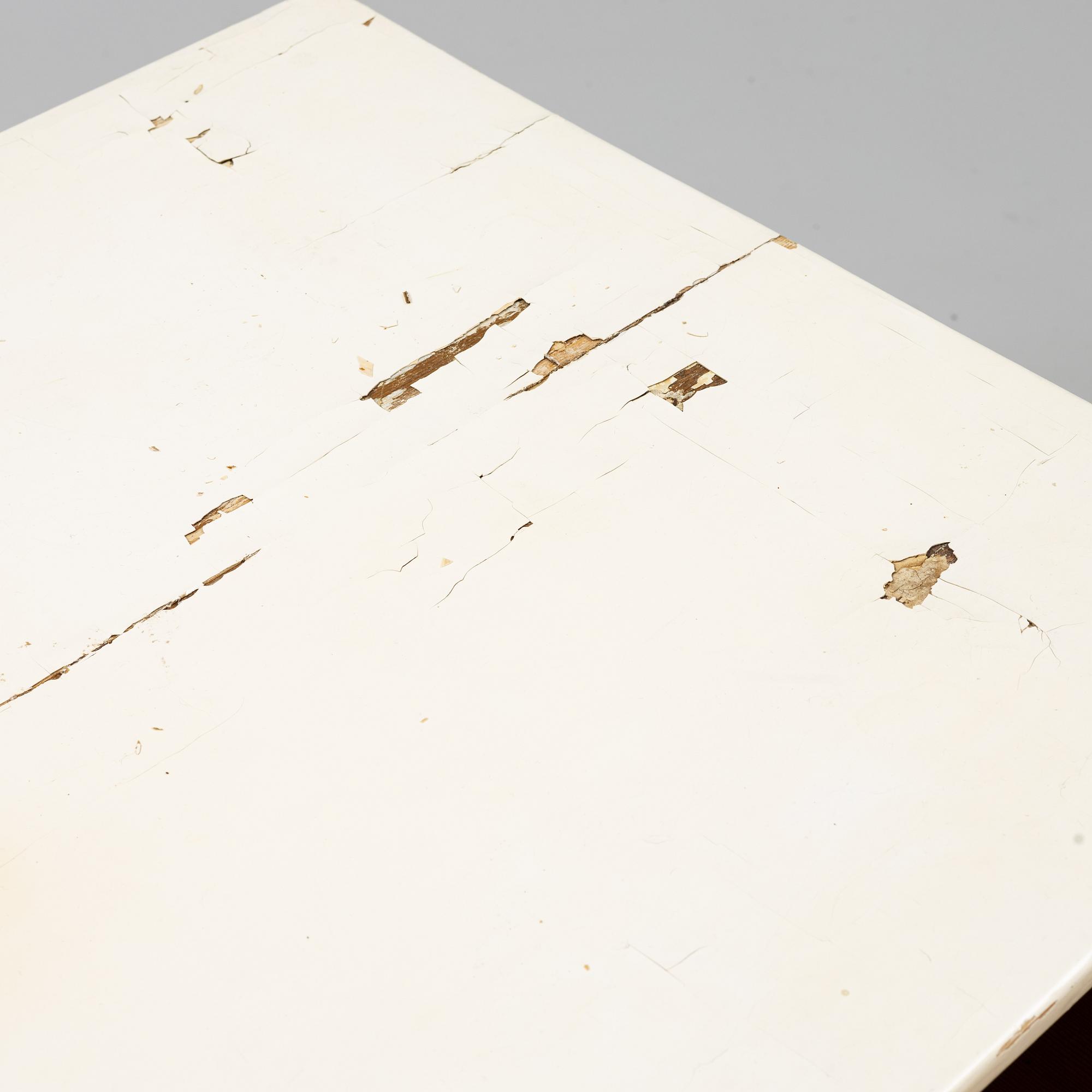 A Gustavian style table, 19th Century.