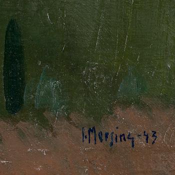 IVAR MORSING, olja på duk, sign o dat -43.