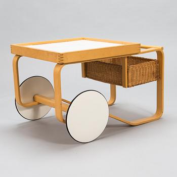 Alvar Aalto, tarjoiluvaunu, malli 900, Artek, 1900-luvun loppu.