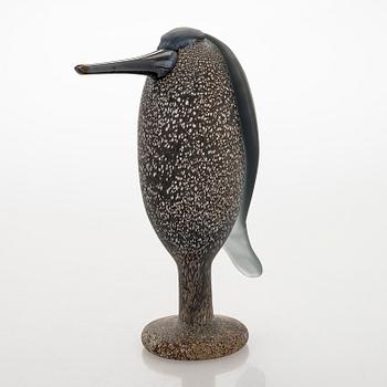 Oiva Toikka, glasfågel, "Heron", signerad O. Toikka Nuutajärvi.