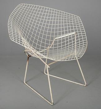 FÅTÖLJ, "Diamond chair" Harry Bertoia, 1900-talets senare hälft.