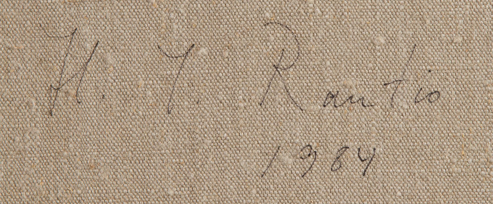 Heinrich Ilmari Rautio, "Muurasjärvi".
