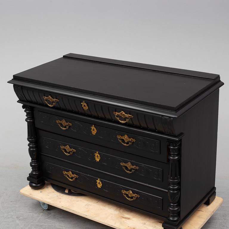 BYRÅ, 1800-talets andra hälft, nyrenässans.