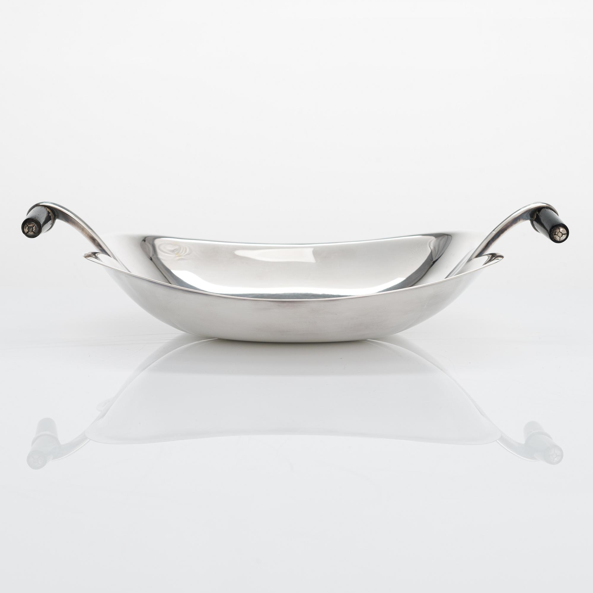 Tapio Wirkkala, skål, "TW 58", silver (916), stämpelsignerad TW, Kultakeskus, Tavastehus, 1958.