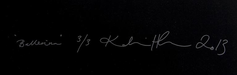 KAROLINA HENKE, Photograph, Signed Karolina Henke and dated 2013 and numbered 3/3 on verso.