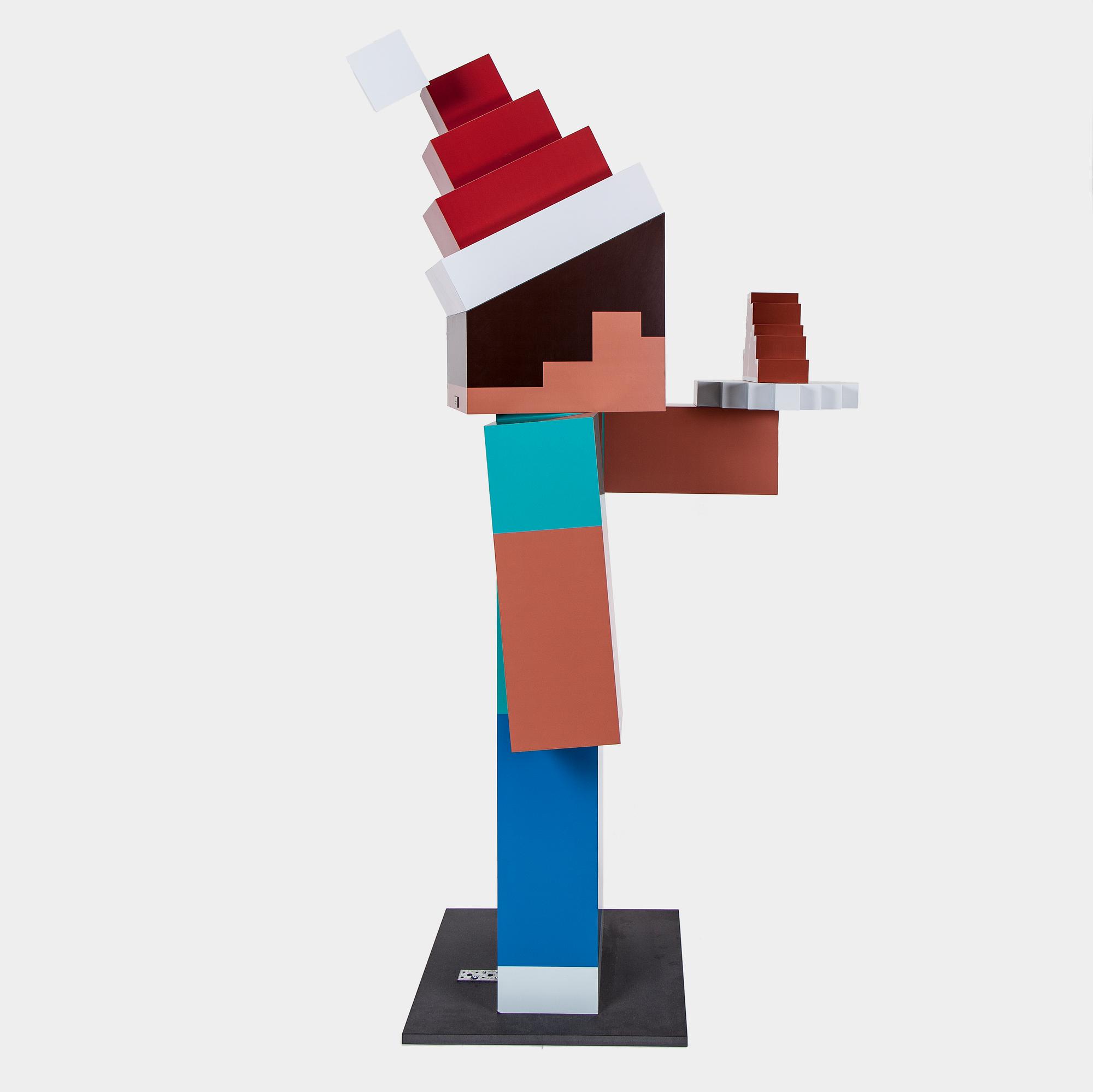 MINECRAFT STEVE, NK 2015, JoAnn Tan Studio.
