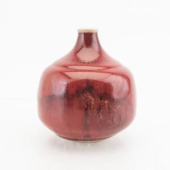 Henning NIlsson,  a signed and dated 1969 stoneware vase.