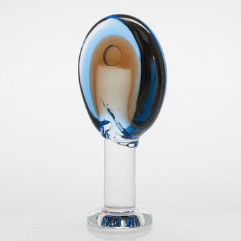 Oiva Toikka, a 'Lollipop' glass sculpture signed Oiva Toikka Nuutajärvi 2008 55/60.