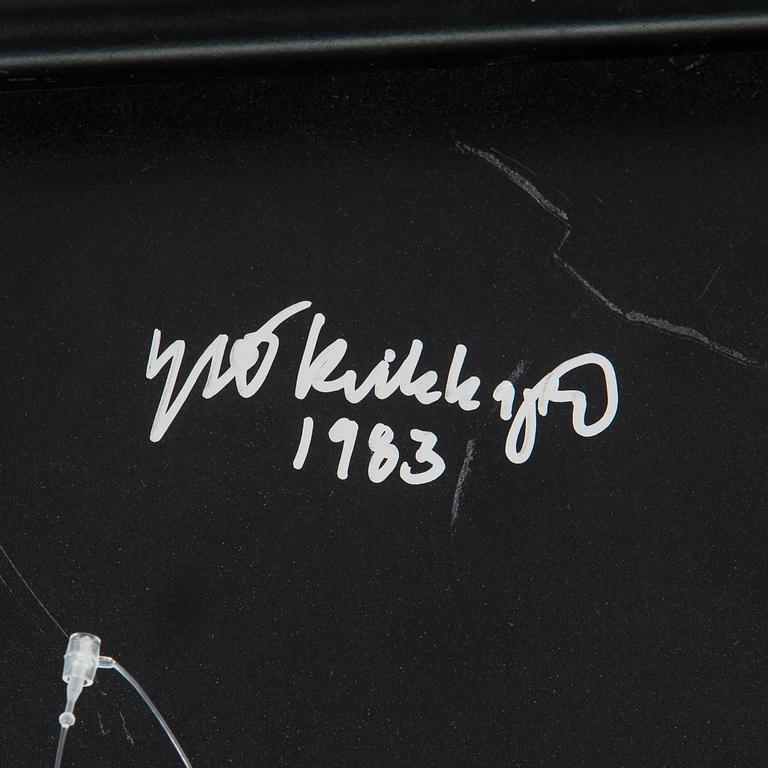 Yrjö Kukkapuro, tuoli, "Vino", Avarte 1980-luku, signeerattu Yrjö Kukkapuro -83.