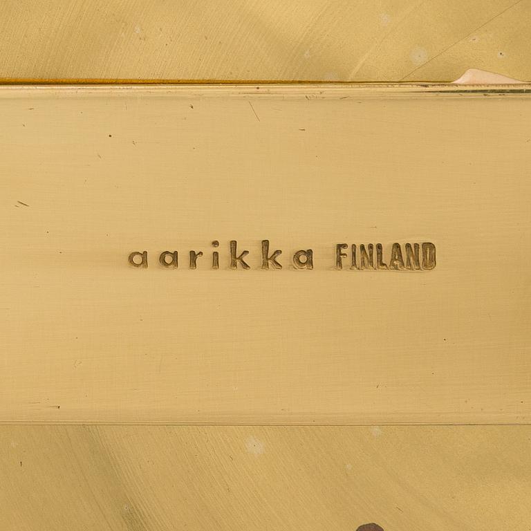 Kaija Aarikka, a late 20th century wall sconce for Aarikka Finland.