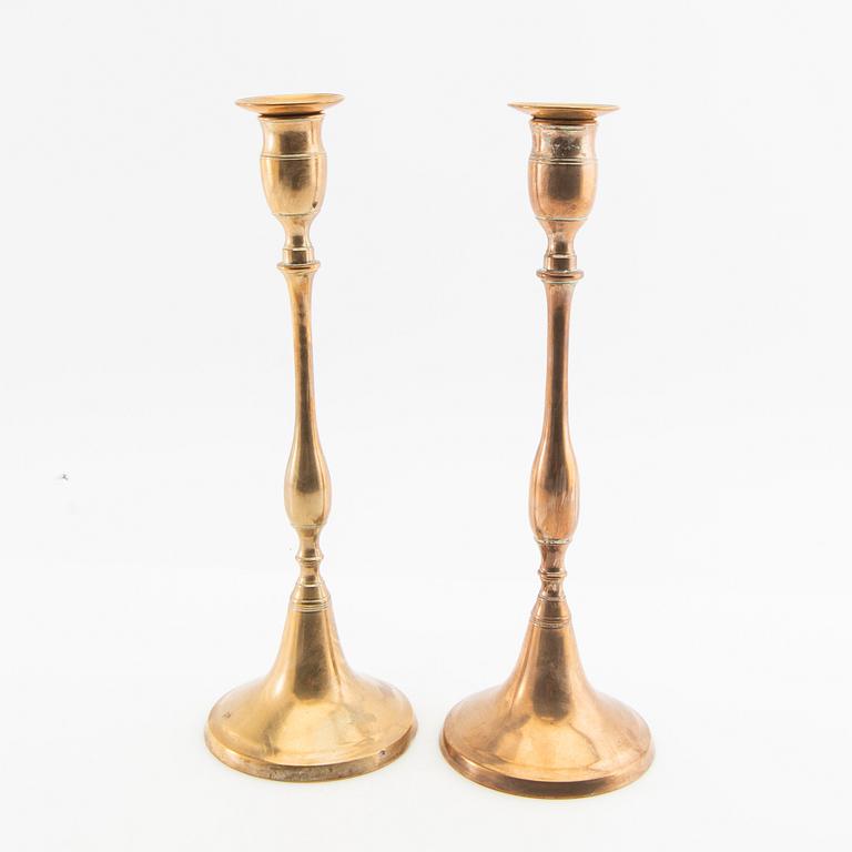 Candelsticks a pair early 20th century.