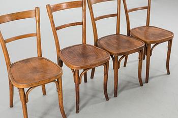 STOLAR 4 st Thonet tidigt 1900-tal.