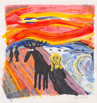 Carl Johan De Geer, 'Skriet (The Scream)'.
