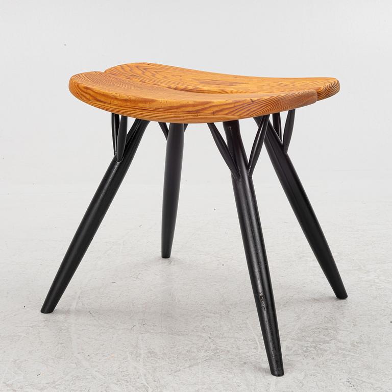 Ilmari Tapiovaara, a 'Pirkka' stool from Laukaan Puu, Finland, 1960's.