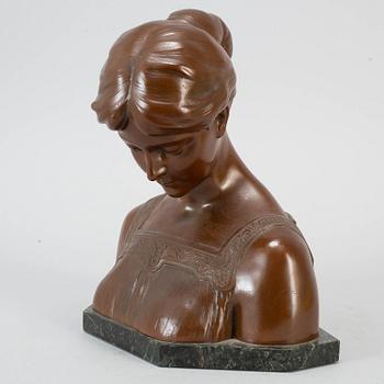 MATHIAS SCHUMACHER, sculpture, bronze, signed.