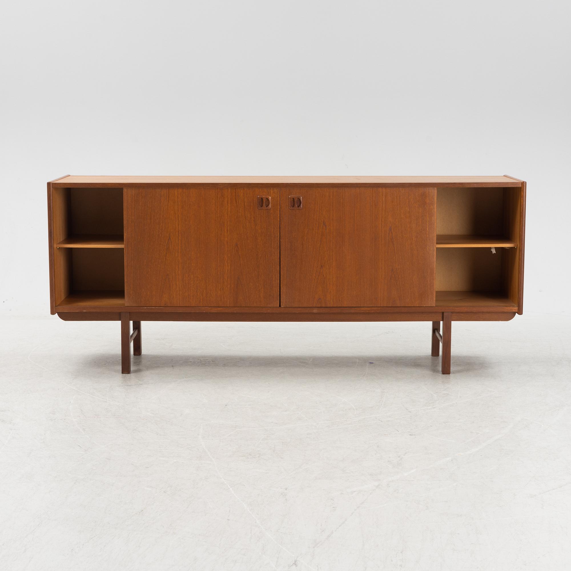 A teak veneered 'Korsör' sideboard from IKEA, 1960's.