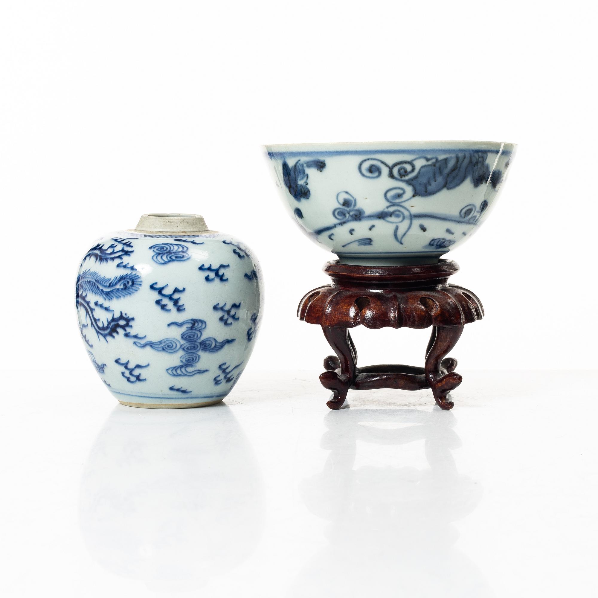 A group lot of Chinese porcelain, 17/20th century.