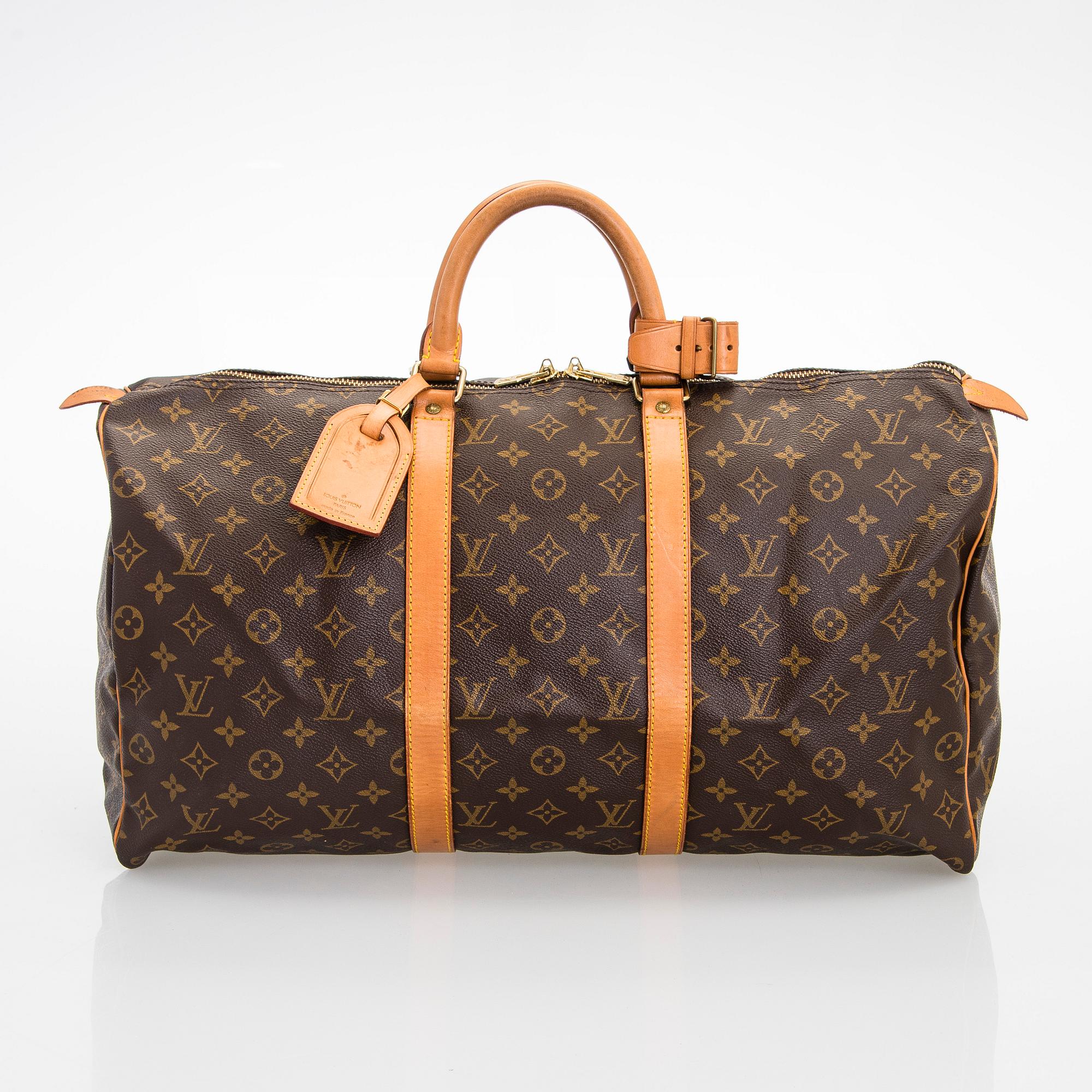 Louis Vuitton, "Keepall 50", laukku.