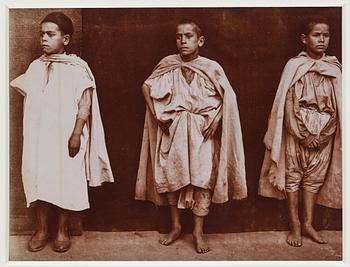 12 photographs of Kabylian children, ca 1910.