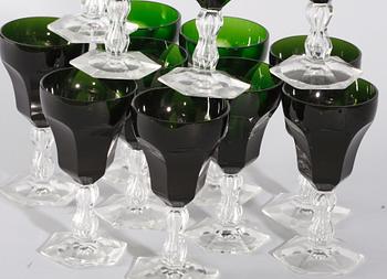 VITTVINSGLAS, 13 st, 1800/1900-tal.