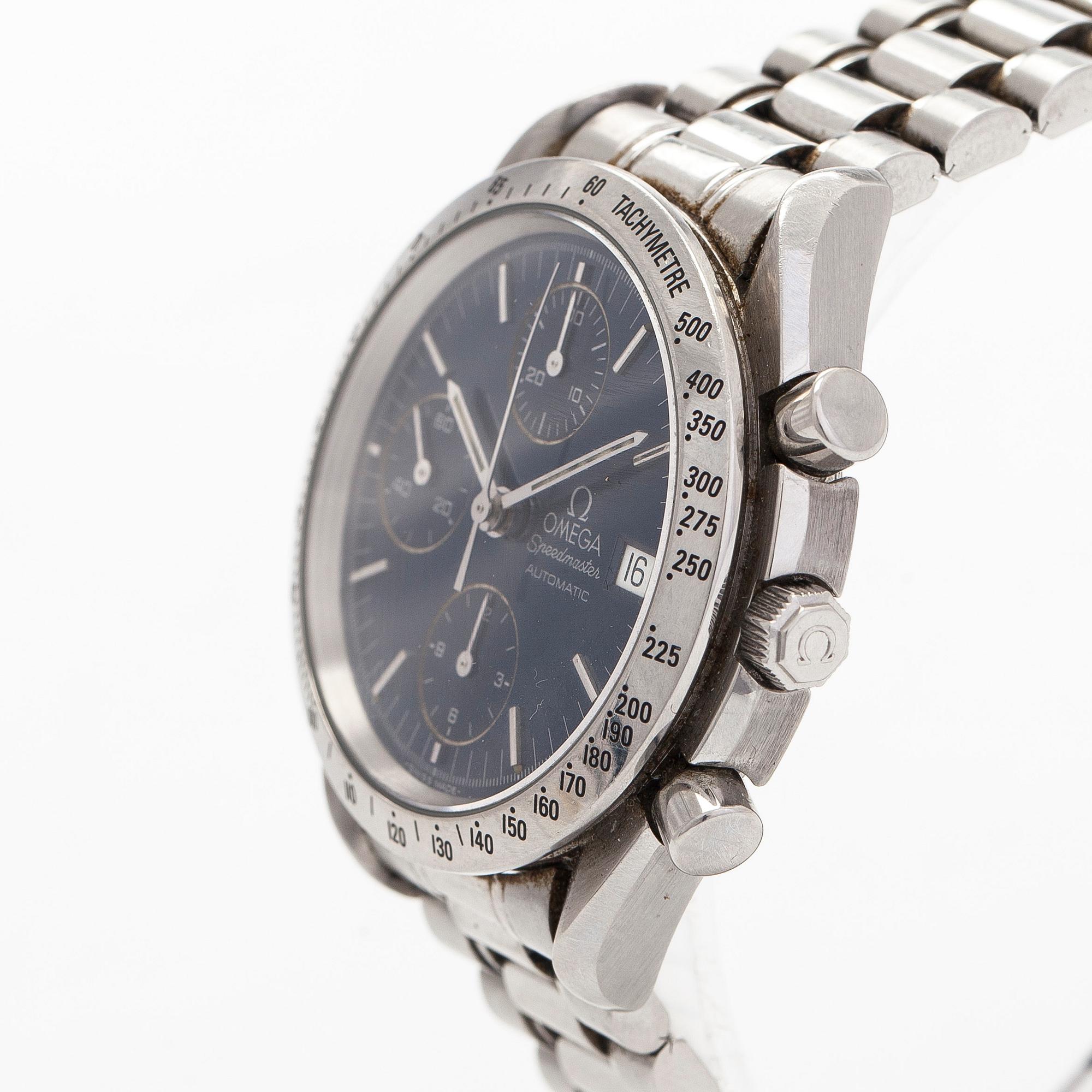 Omega, Speedmaster, chronograph, wristwatch, 39 mm.