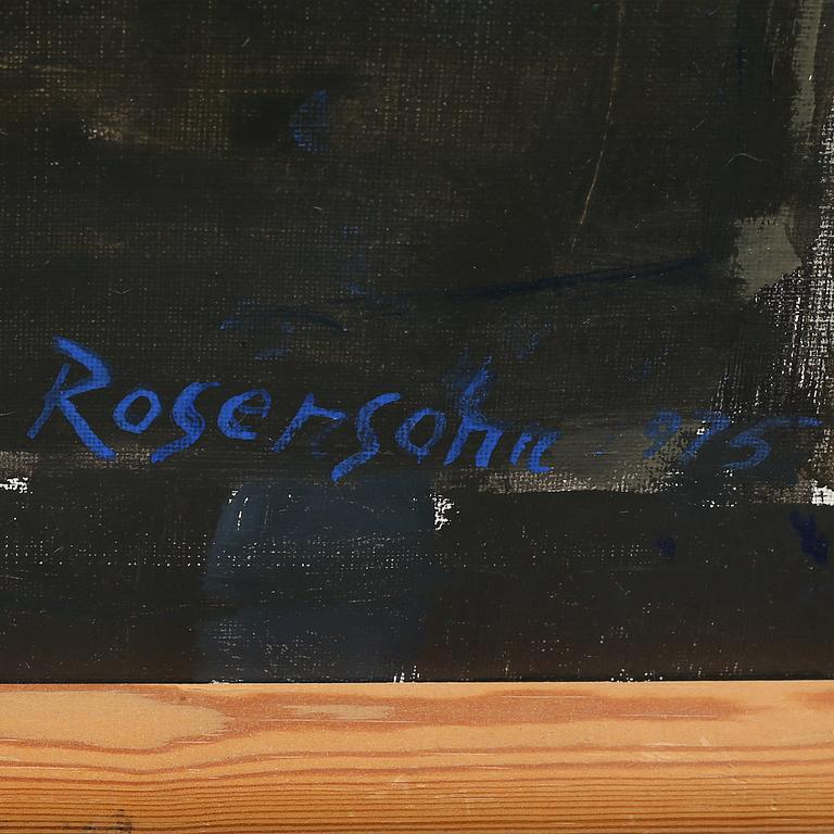 LENNART ROSENSOHN, oil on canvas, signed nad dated 1975.