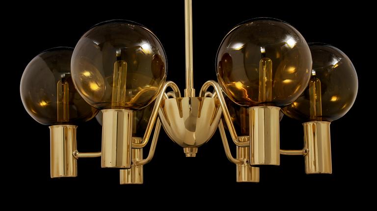 TAKLAMPA, Hans-Agne Jakobsson, Markaryd, 1900-talets andra hälft, höjd 76 cm.