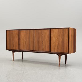 A 'Cortina' rosewood sideboard by Svante Skogh, Seffle Möbelfabrik, designed in 1956.