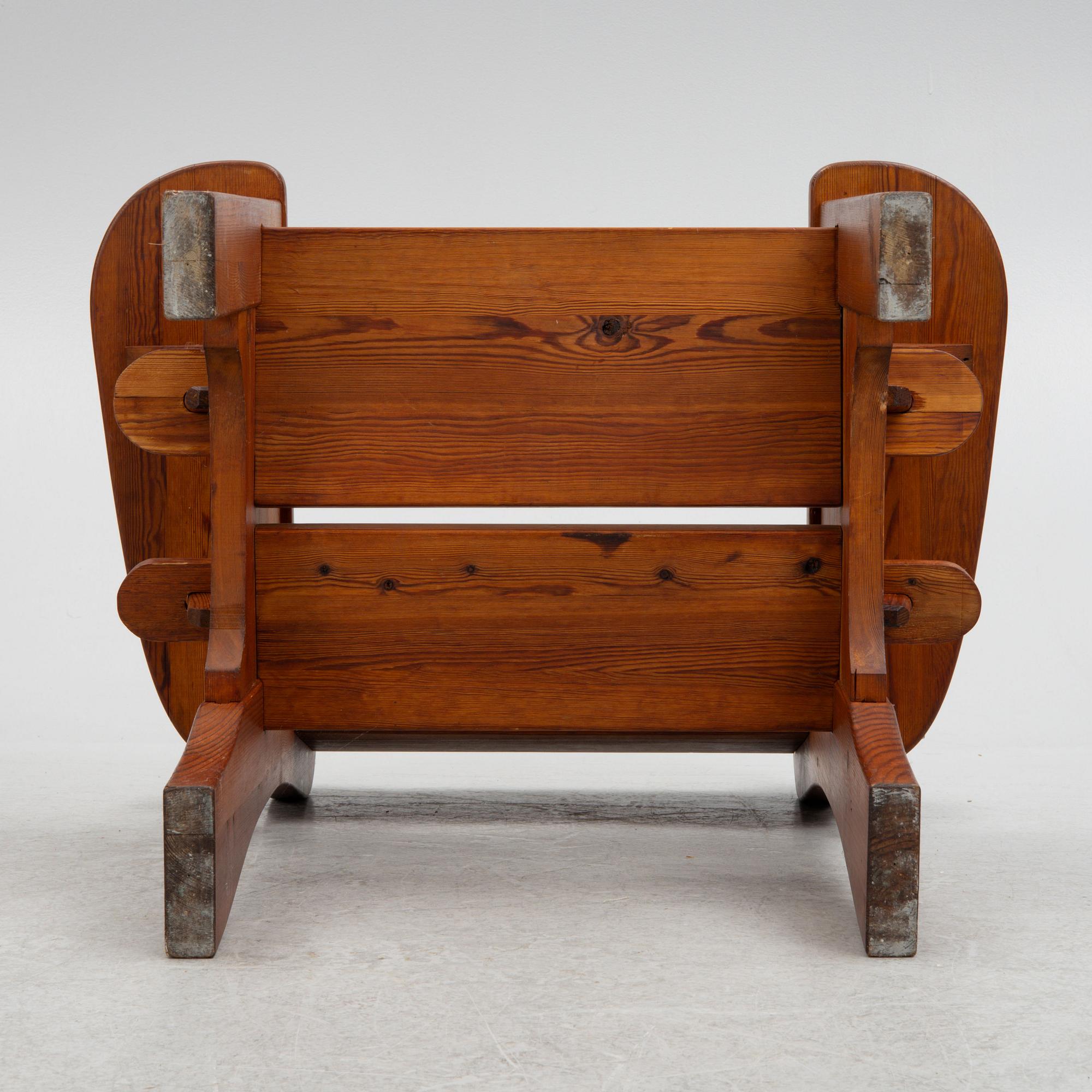 David Rosén, armchair, "Berga", Nordiska Kompaniet, 1940s.