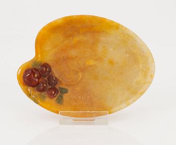 An Almaric Walter pate de verre ashtray, France 1920´s.