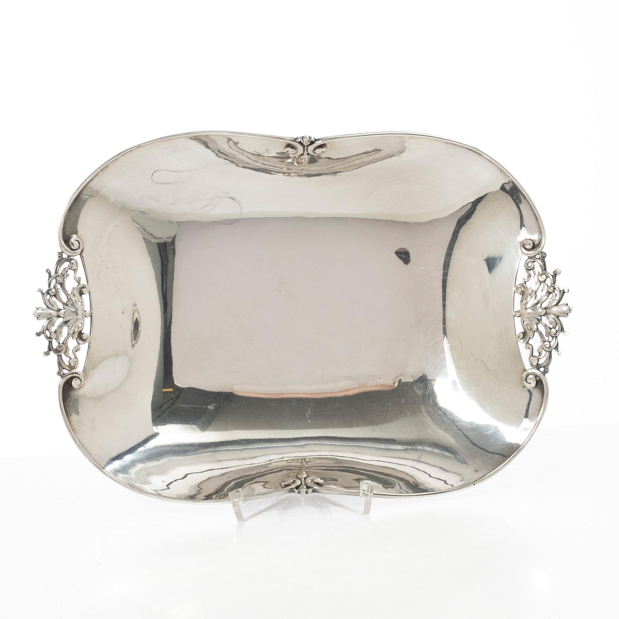 Korgfat, silver, Italien 1934-1944.