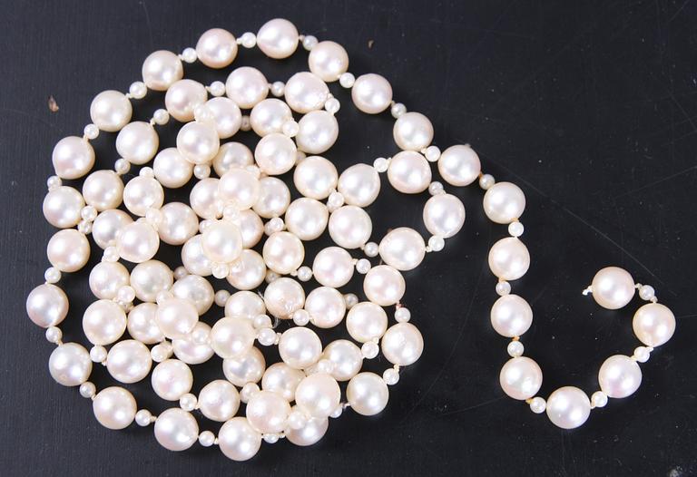 COLLIER, odlade pärlor.