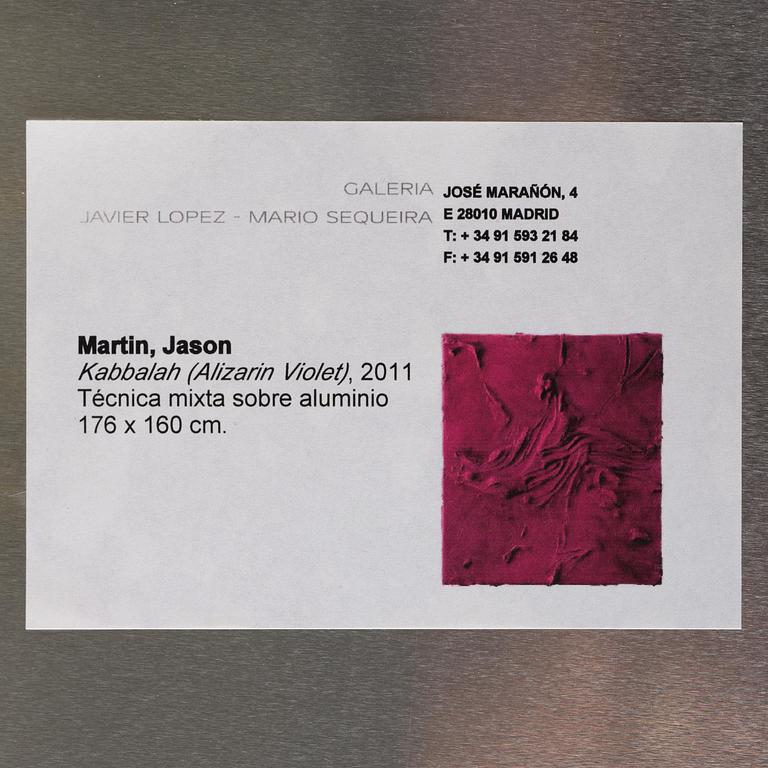 Jason Martin, "Kabbalah (Alizarin Violet)".