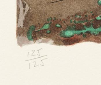 Salvador Dalí, "Carmen Sings Gipsy Songs", from "Carmen".